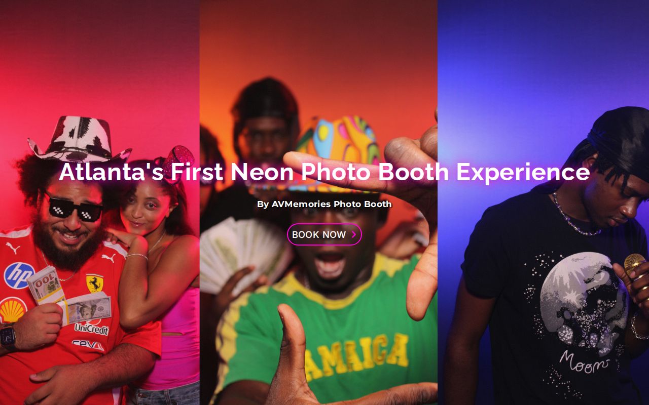 AVMemories Photo Booth Experience in Atlanta